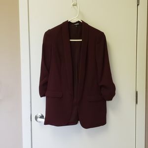 Express Blazer - Maroon / Burgundy